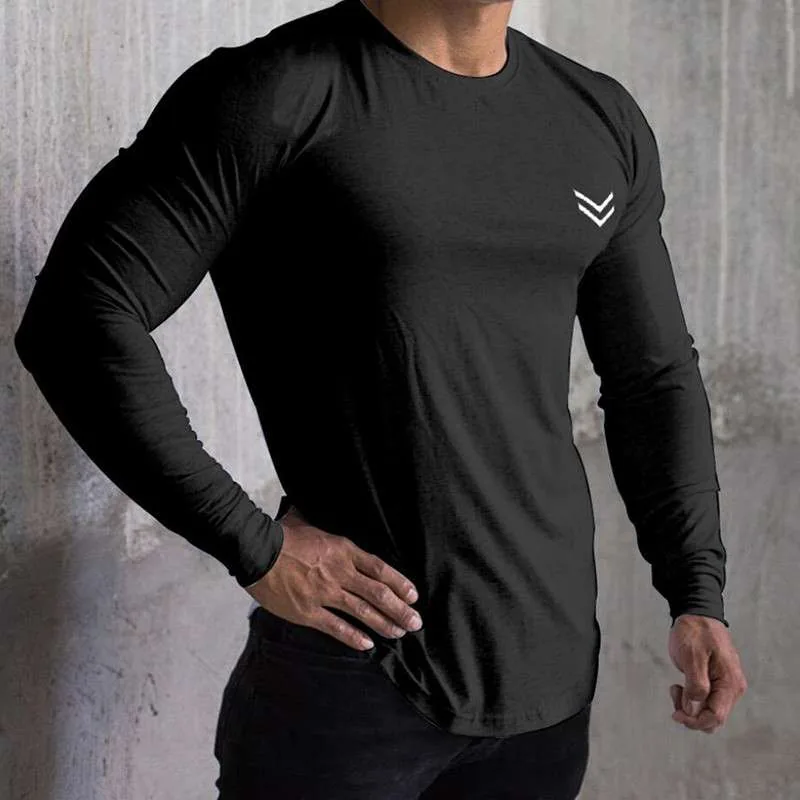 Long Sleeve Bodybuilding T-Shirt